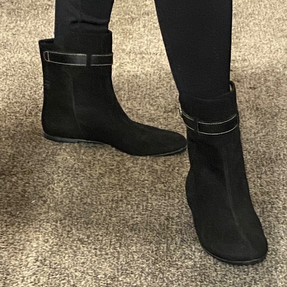 Vicini suede/leather boot. Made in Italy. Sz. 37.5 - Picture 14 of 16